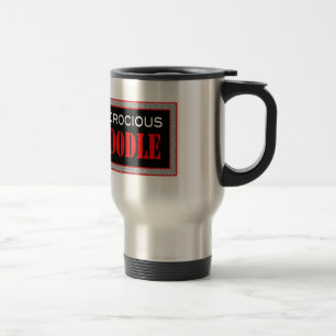 Caneca Térmica Goldendoodle feroz
