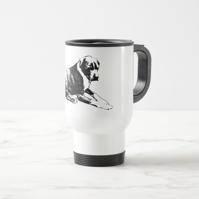 Caneca Térmica Gole Gráfico, Rota Tranquila (Frente Esquerda)