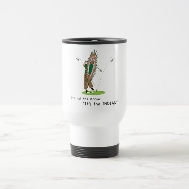 Caneca Térmica GOLF - É a seta (Centro)