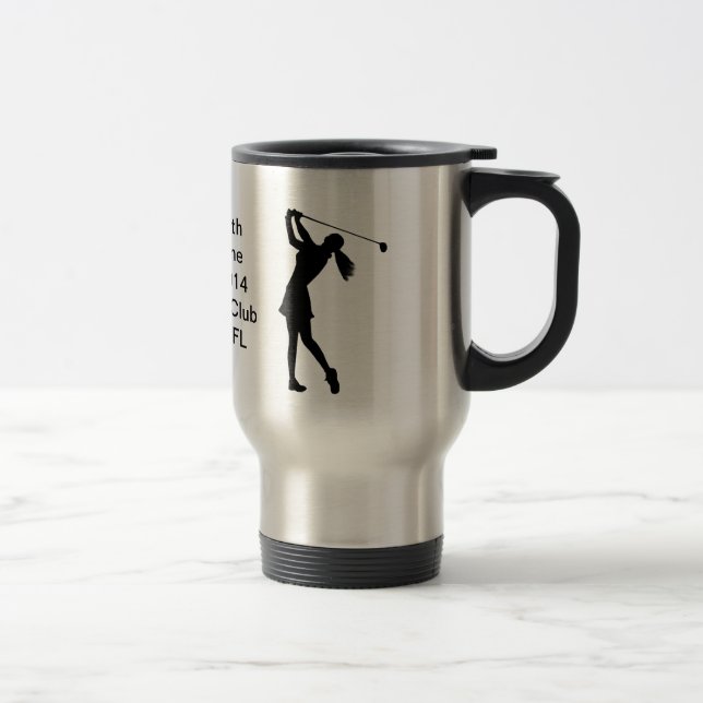 Caneca Térmica Golfe Furo--um na comemoração customizável (Direita)