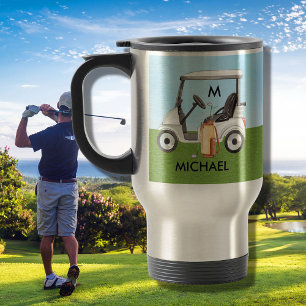 Caneca Térmica Golfe Personalizado com Viagem ao trabalho de Carr