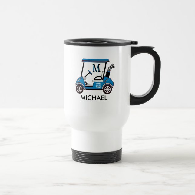 Caneca Térmica Golfe Personalizado com Viagem ao trabalho de Carr (Direita)