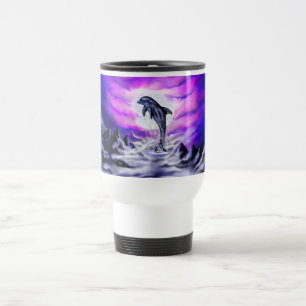 Caneca Térmica Golfinho de Lua