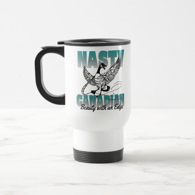 Caneca Térmica Goose canadense desagradável (Esquerda)
