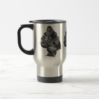 Caneca Térmica Gorilla Family Mug (ゴリラ家族のマグカップ)Gorilla Life
