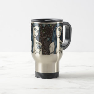CANECA TÉRMICA GÓTICO EVE, JARDIM ESCURO DE EDEN, MULHER, SERPENT