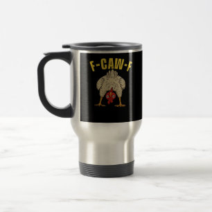 Caneca Térmica Gr%C3%A1fico de Arte Essencial F-Caw-F-Frango
