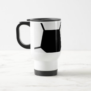Caneca Térmica Gráfico de Bola de Futebol Clássico Fã de Esportes