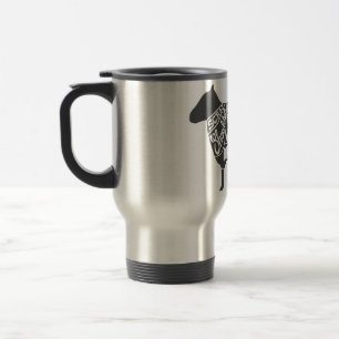 Caneca Térmica Gráfico de Botões de Lâmpada