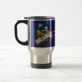 Caneca Térmica Grand Lake celebra 250 anos dos EUA com águia