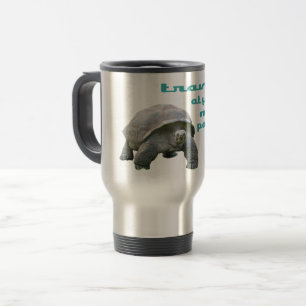 Caneca Térmica Grande Aqua Real Tortoise Viagem seu próprio espa