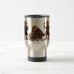 Caneca Térmica Grande Aventura do Inventor Steampunk