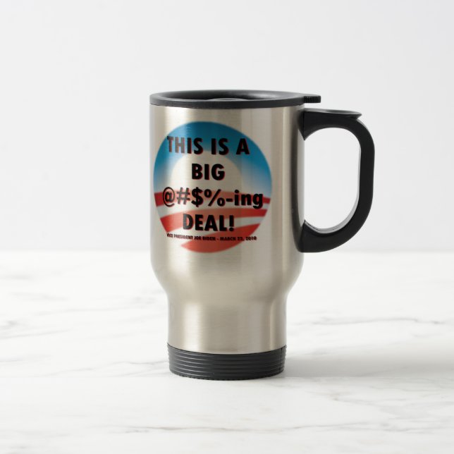 Caneca Térmica Grande coisa de Joe Biden (Direita)
