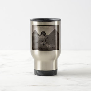 Caneca Térmica Grande Esfinge e Necrópole das Pirâmides de Gizé E