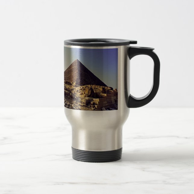 Caneca Térmica Grande Pirâmide de Gizé Quéops (Direita)