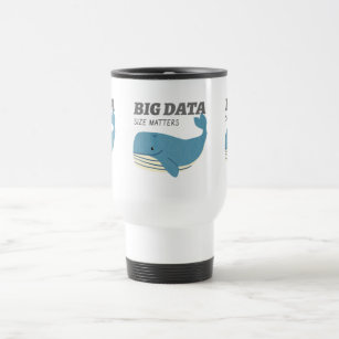 Caneca Térmica Grande tamanho de dados é importante Mug