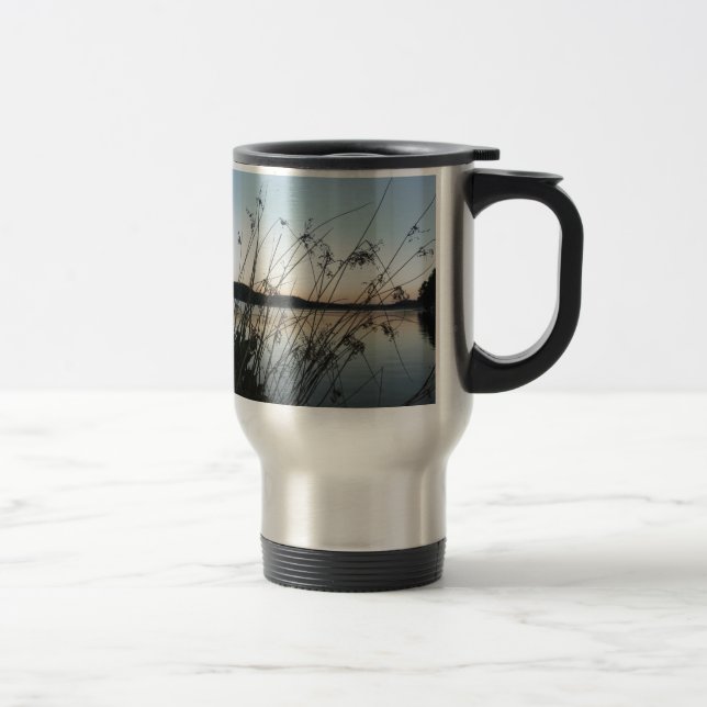 Caneca Térmica Grãos no lago Sunset (Direita)