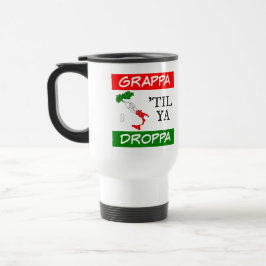 Caneca Térmica Grappa Til Ya Droppa Itália Mapa de Sinalizador