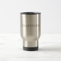 Gratidão – Design de Tipografia Minimalista