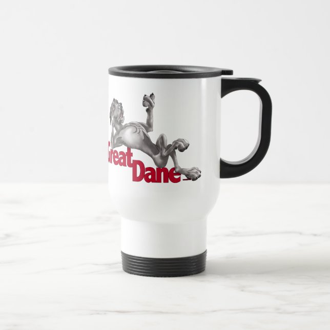 Caneca Térmica Great Dane Laid Back Black UC (Direita)
