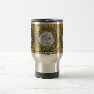 Caneca Térmica Grinalda de Bedlington Terrier
