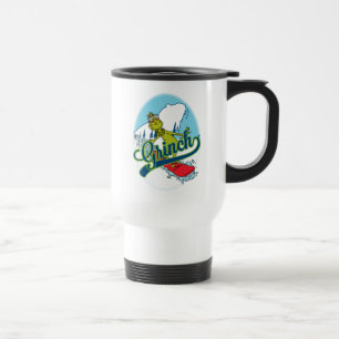 Caneca Térmica Grinch Snowboarding