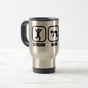 Caneca Térmica Gritar Barf Subir