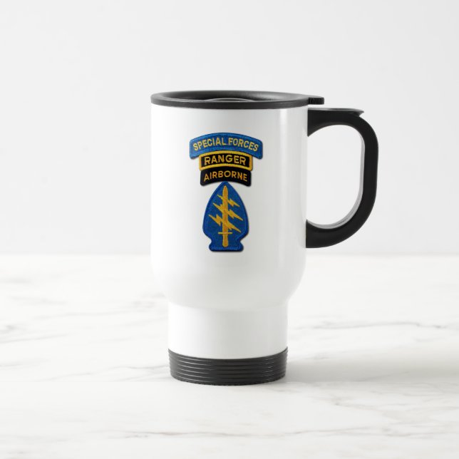 Caneca Térmica Grupo das Forças Especiais Green Berets SFGA Veter (Direita)