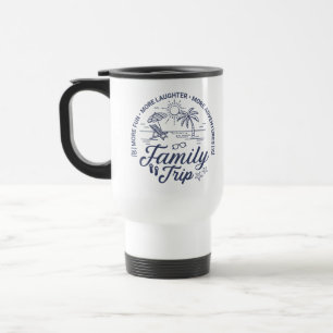 Caneca Térmica Grupo Trip da Família Personalizada Correspondendo