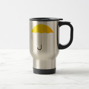 Caneca Térmica Guarda-chuva amarelo