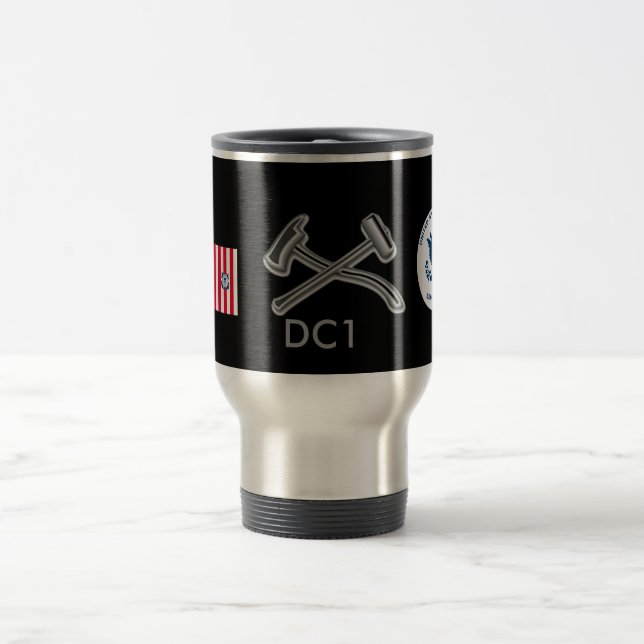 Caneca Térmica Guarda costeira Controlador de Danos (Centro)