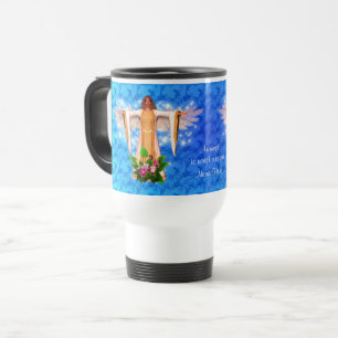 Caneca Térmica Guardian Angel Blue Inspirational Personalizado
