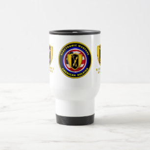 Caneca Térmica Guerra Eletrônica Contra Veteranos do Exército Org