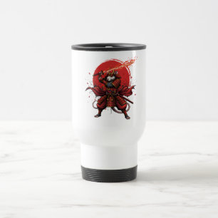 Caneca Térmica guerreiro Samurai Rat