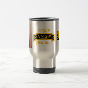 Caneca Térmica Guia do Exército Ranger - Vovó Orgulhosa - Mug