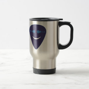 Caneca Térmica guitarra com cara de sorriso