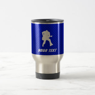 Caneca Térmica Guitarrista azul