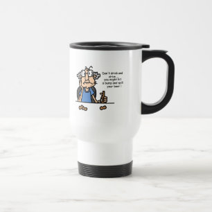 Caneca Térmica Gus no Bebendo e na condução