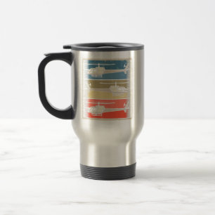 Caneca Térmica Gyrocopters - Aviação - Cores Retrovisuais