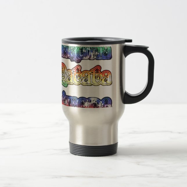 Caneca Térmica Hakuna Matata Europe Art Impressão/Graphic (Direita)