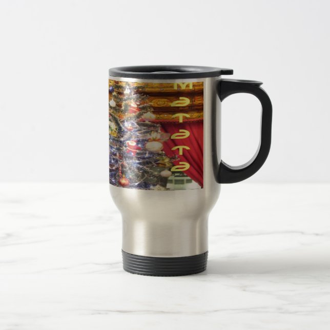 Caneca Térmica Hakuna Matata Feliz Natal e Feliz ano novo.p (Direita)