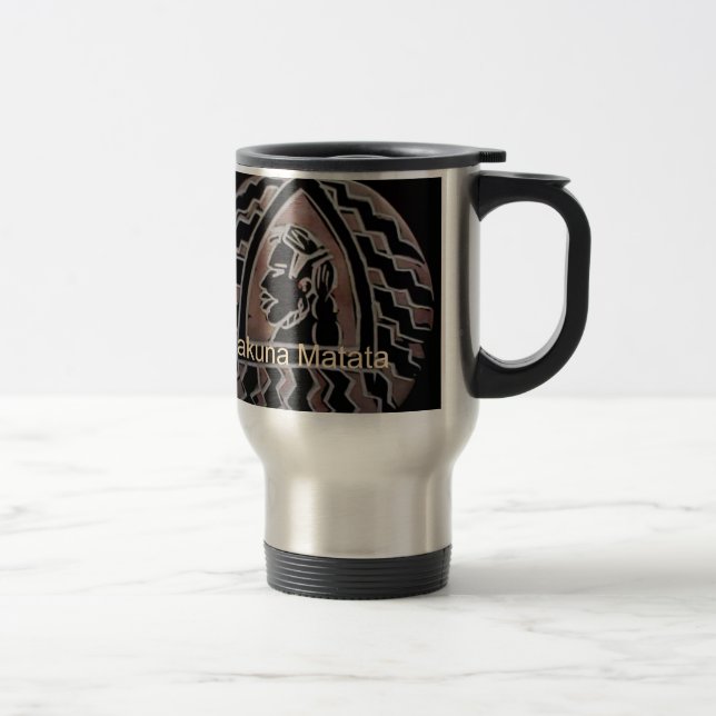 Caneca Térmica Hakuna Matata Sabor Bongo. (Direita)