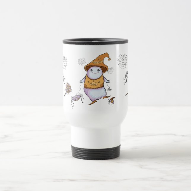 Caneca Térmica Halloween, amante de aranha (Centro)