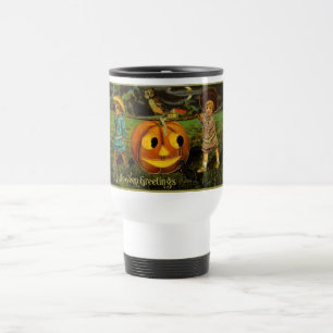 Caneca Térmica Halloween Jack-o-Lantern Harvest Night por Criança