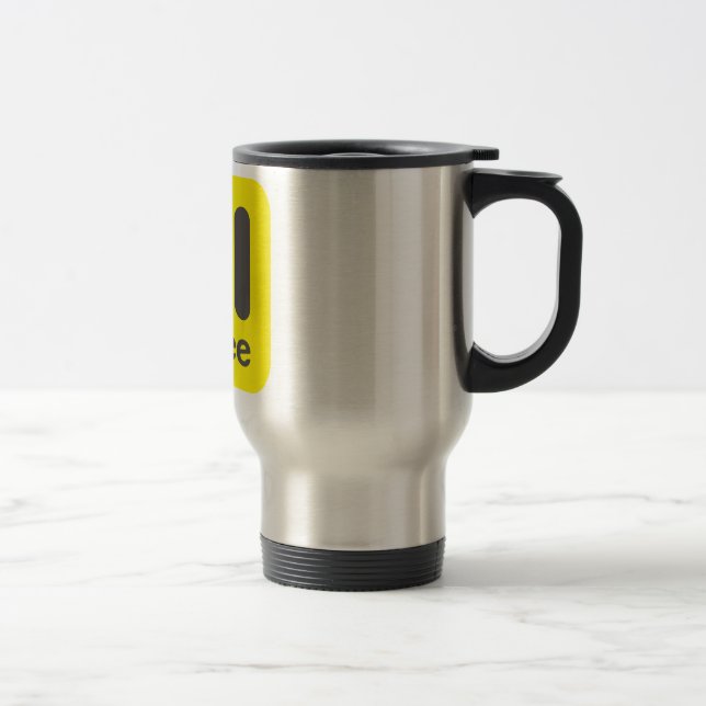 Caneca Térmica Hameeメタリックマグカップ (Direita)
