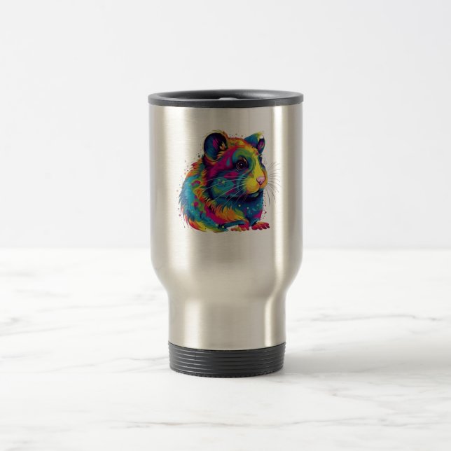 Caneca Térmica hamster fofo (Centro)