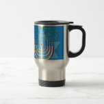 Caneca Térmica hanukkah menorah<br><div class="desc">"hanukkah menorah ", "feliz hanukkah", menorah, "estrela de david", "chanukah jedesejo", Hanukkah, "feriados judeus"chanukah, hanukah, chanukkah, canukah, chanukah, hanuka, hebrew, jew, , , judaísmo, menora, ica, </div>