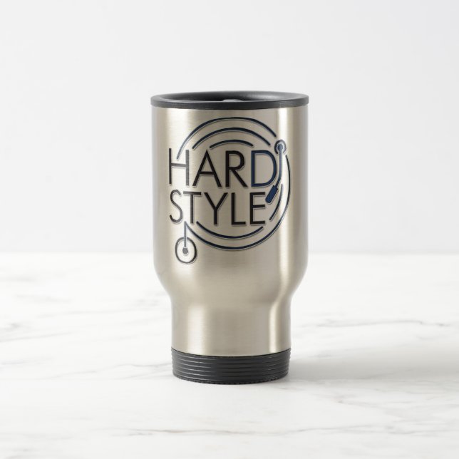 Caneca Térmica HARDSTYLE DJ - design do metal (Centro)