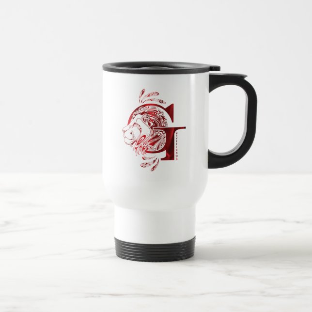 Caneca Térmica Harry Potter | Gráfico Aguamenti GRYFFINDOR™ (Direita)