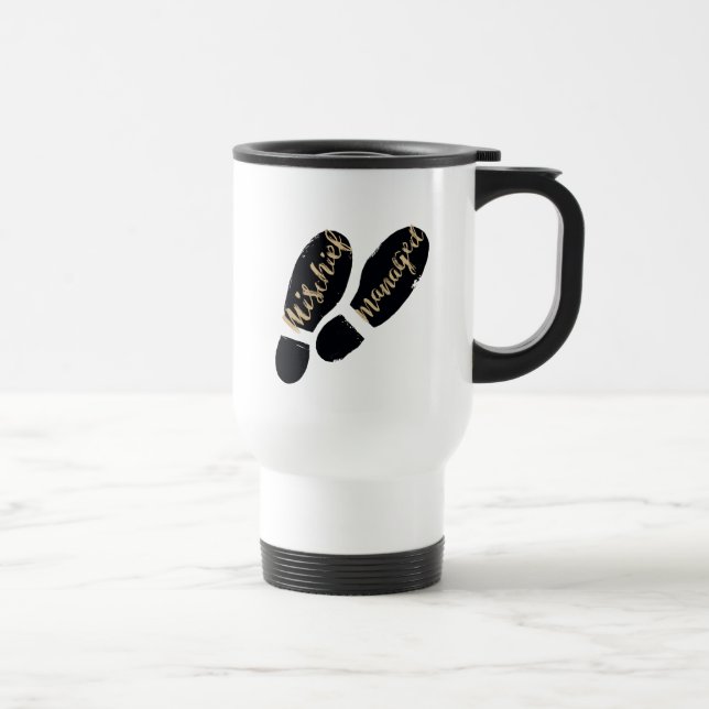 Caneca Térmica Harry Potter | Mapa PEGADAS DE TRAVESSURA™ (Direita)